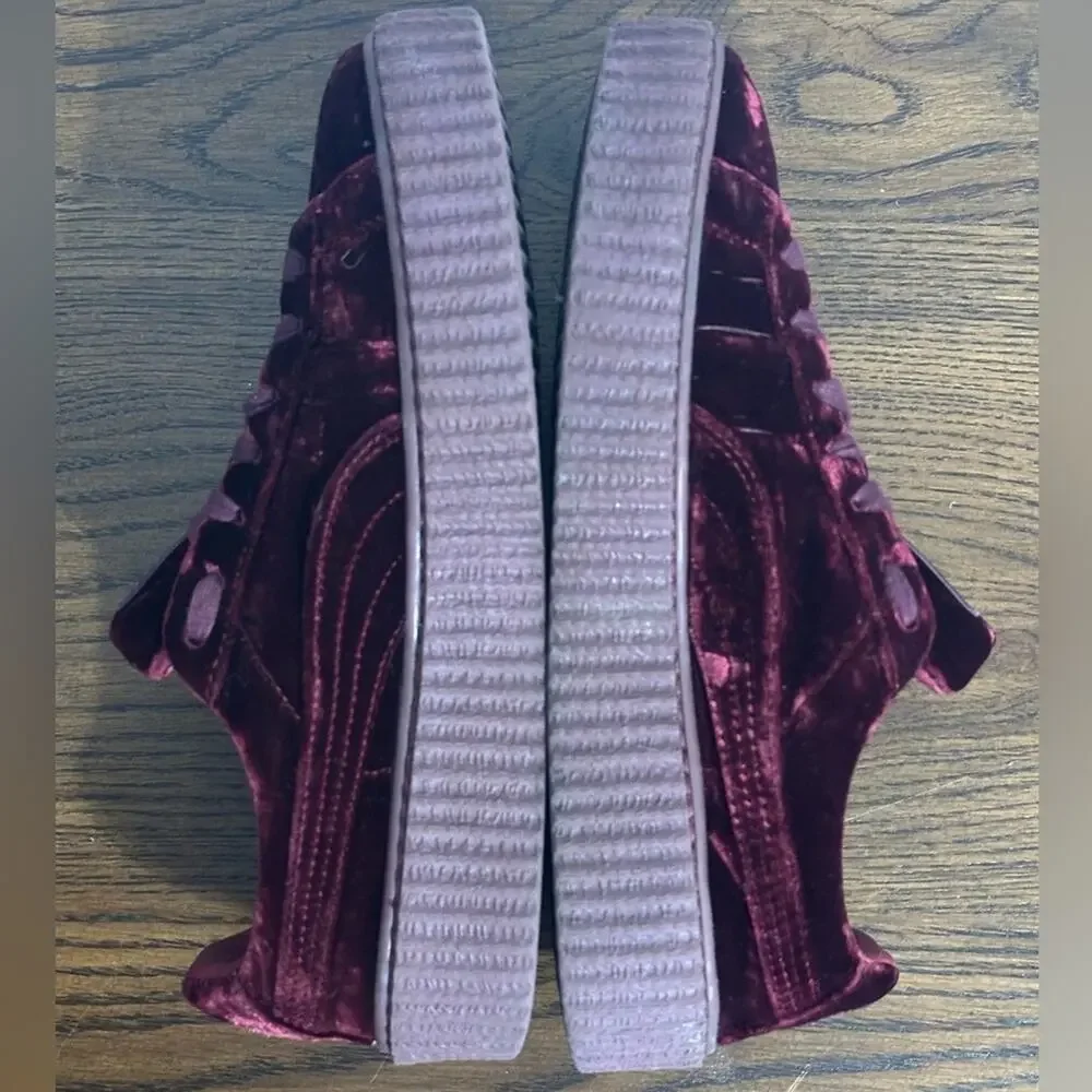Fenty Puma x Rihanna FW16 Velvet Creepers Royal Purple EU 41 US 10